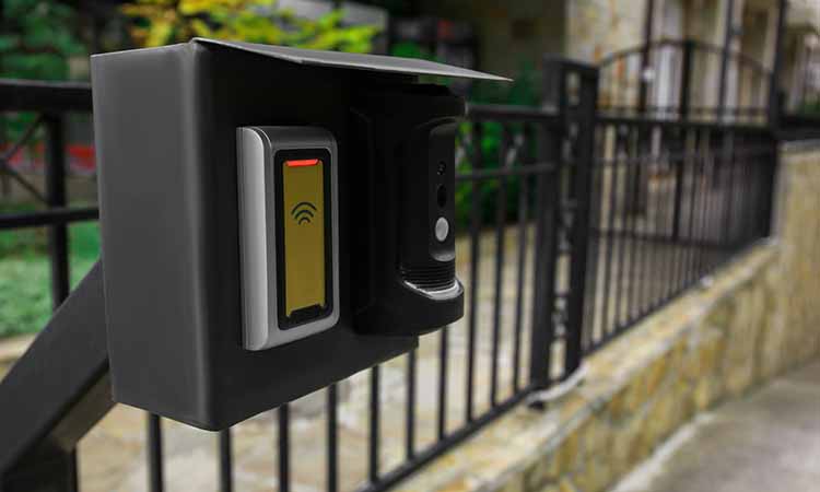 insert-access-pad-entrance Access control entrance