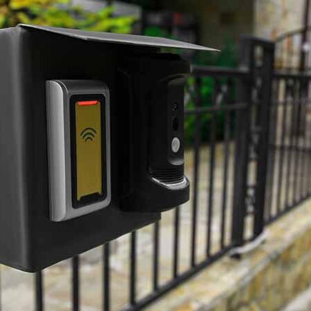 insert-access-pad-entrance Access control entrance