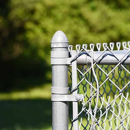 insert-chain-link-fence Chain-link fence