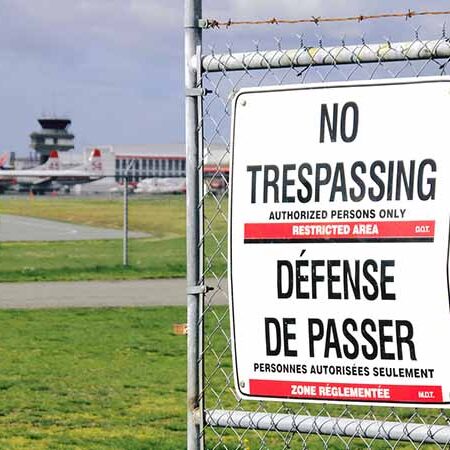 insert-no-trespassing-chain-link-fence No trespassing chain-link fence